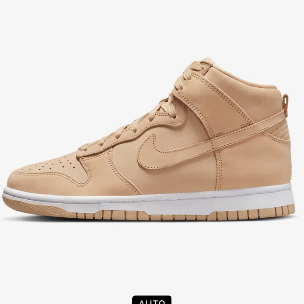 Nike Dunk High Premium vachetta tan NWT size 8.5